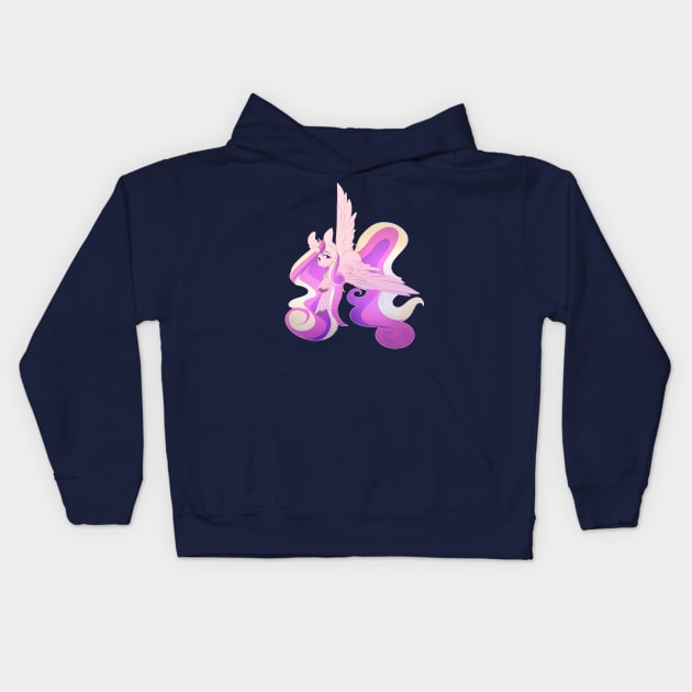 Princess Cadence Kids Hoodie by Daniil_Gasan